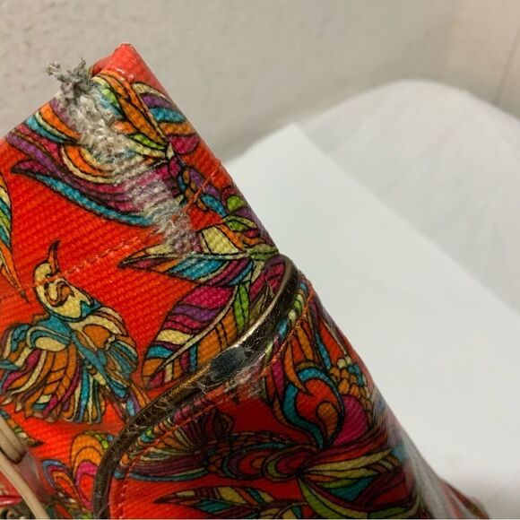 Sakroots Birds of Paradise Print Metro Tote Bag Shopper Shoulder Handbag Purse - Picture 9 of 15